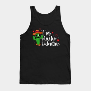 Valentines Day Funny Nacho Valentine Girls Boys Tank Top